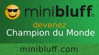 Carine joue au Minibluff